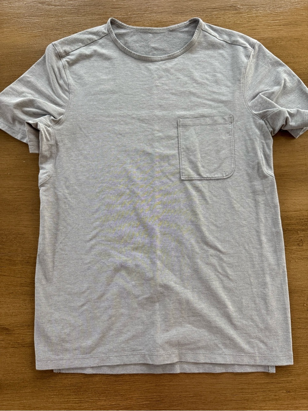 lululemon athletica Men's Pocket Crew T‑Shirt in Light Gray